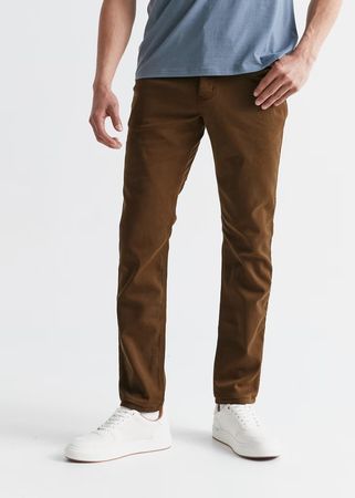Du/Er - No sweat slim pant (neu) - W28-L32 - Golden/Braun