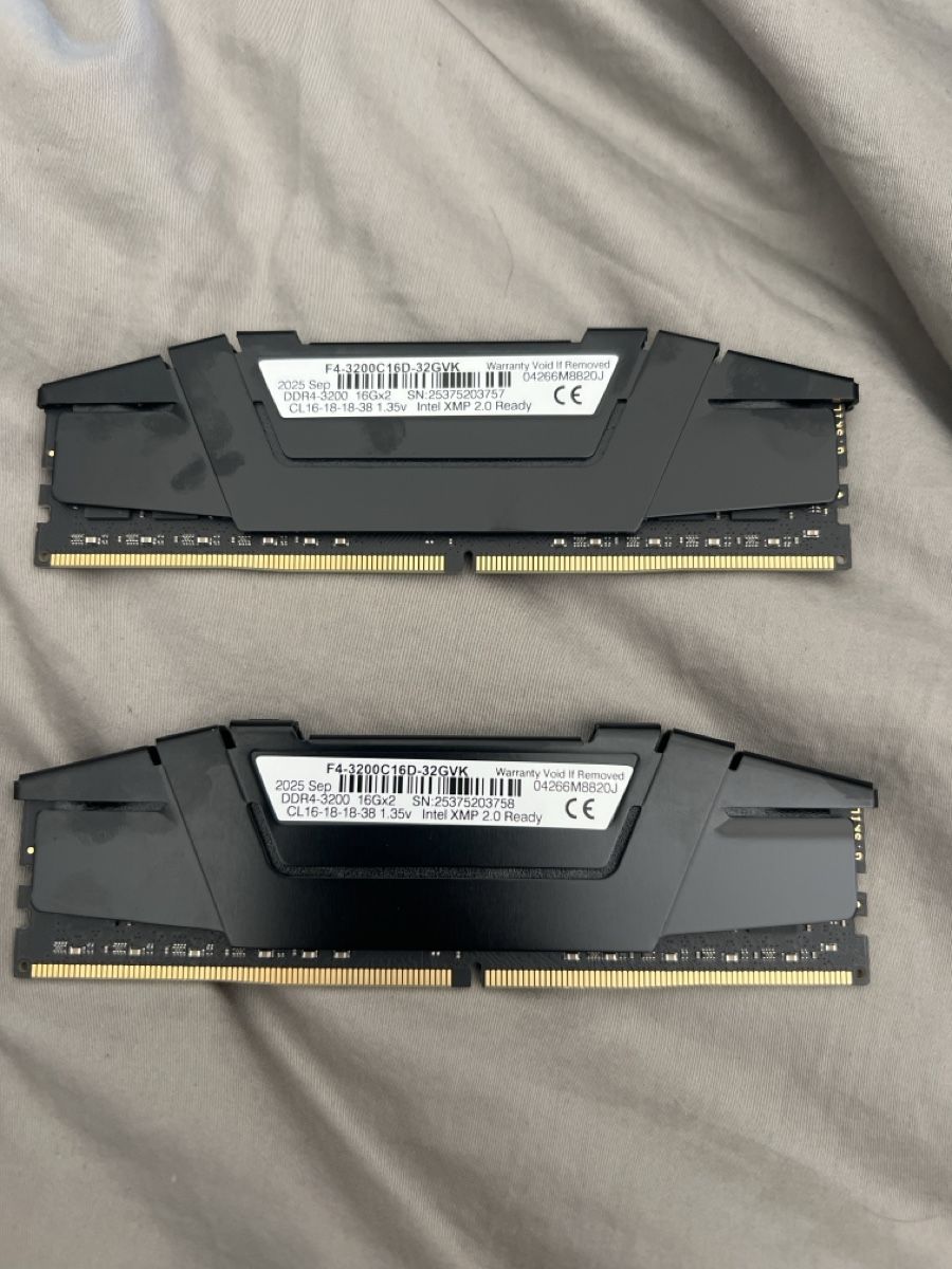 G.Skill Memory / RAM: Ram 16x2 DDR4 G.SKILL – Gebraucht aus Eclépens von sve_828m 2
