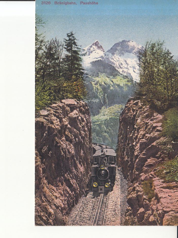 Cartoline postali: Brünigbahn ca. 1920 – Usato da Bürglen TG venduto da StampGraf