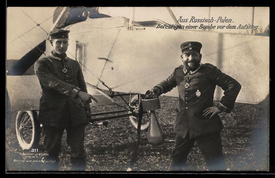 Foto & Poster: Foto-AK Sanke Nr. 311: Befestigen einer  – Usato da Berlin venduto da bartko-reher