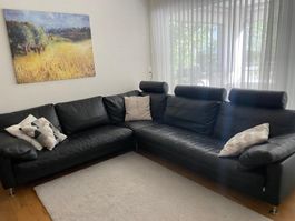 Möbel Pfister Ecksofa aus Echtleder – sehr guter Zustand