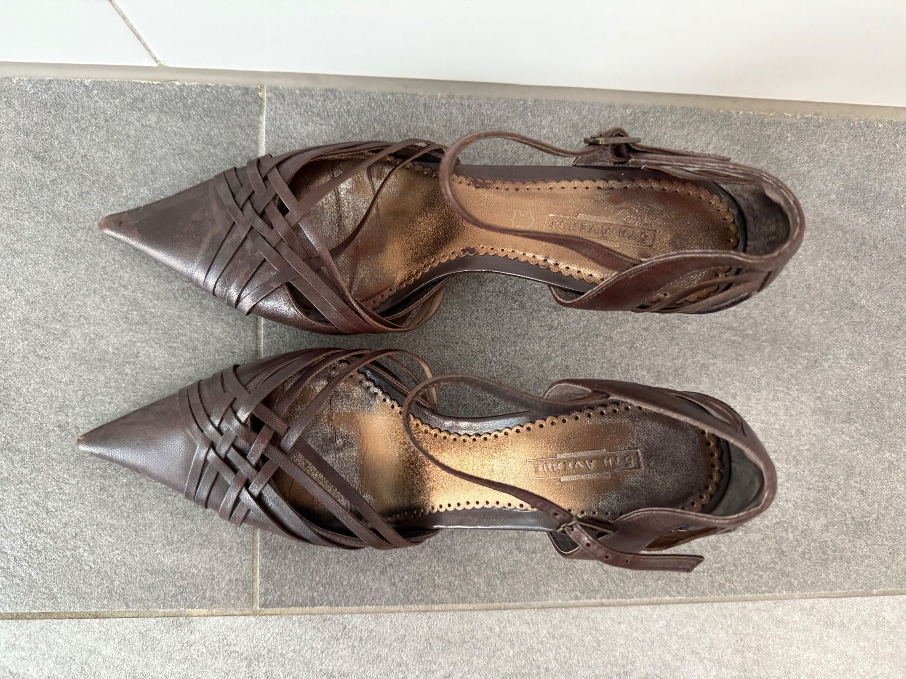 Scarpe da donna: Echtleder Stilettos dunkelbraun – Usato da Oetwil an der Limmat venduto da Prinzaessli123 5