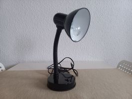 Schreibtischlampe schwarz flexibel gutem Zustand