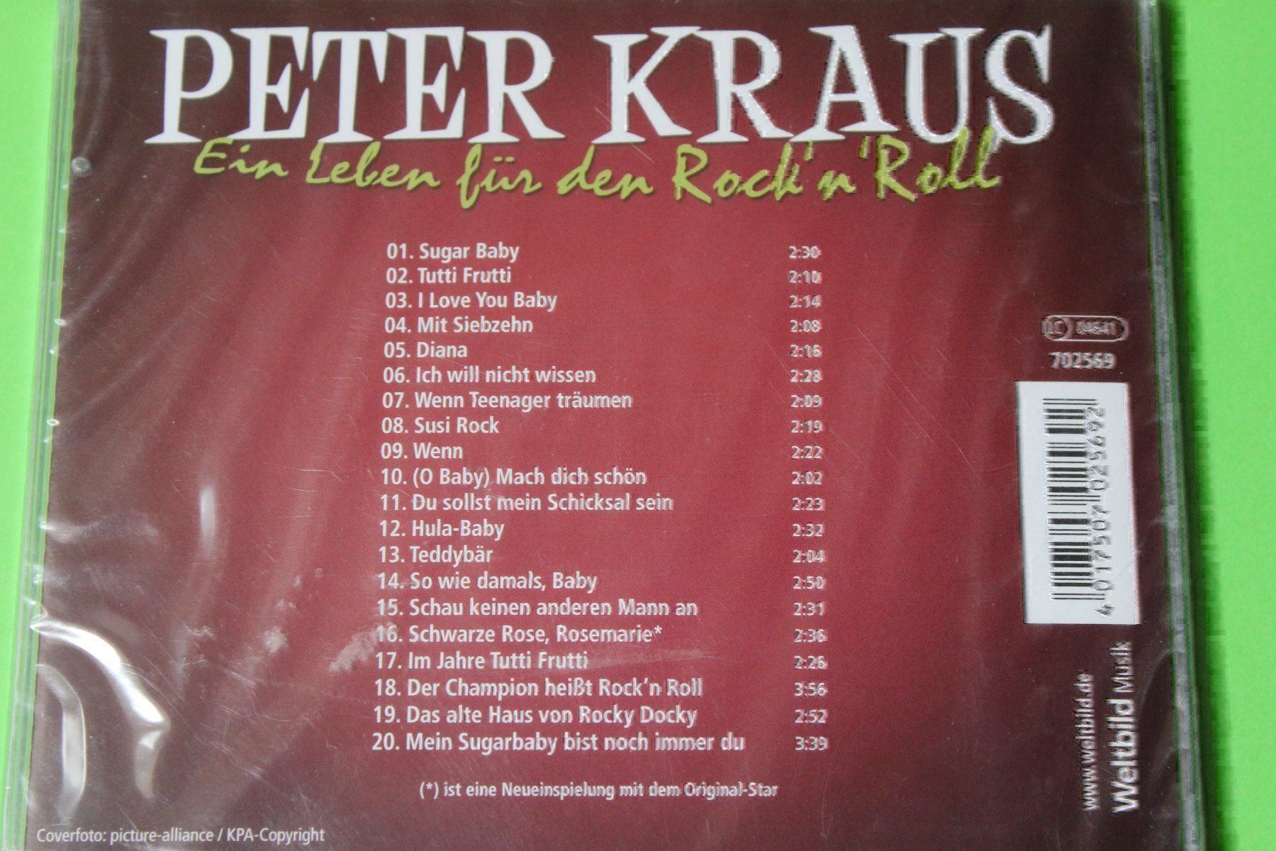 CDs: Peter Kraus - Seine grössten Hits CD 2009 originalverpackt – Neu und originalverpackt aus Tübach von JamesStone 4
