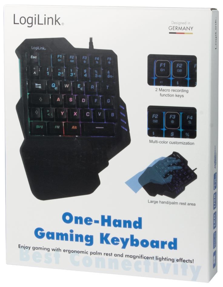 Tastaturen: Einhand-Gaming-Tastatur mit LED – Neu und originalverpackt aus St. Gallen von cointec 5