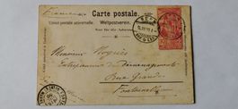 Carte postale Weltpostverein 1900
