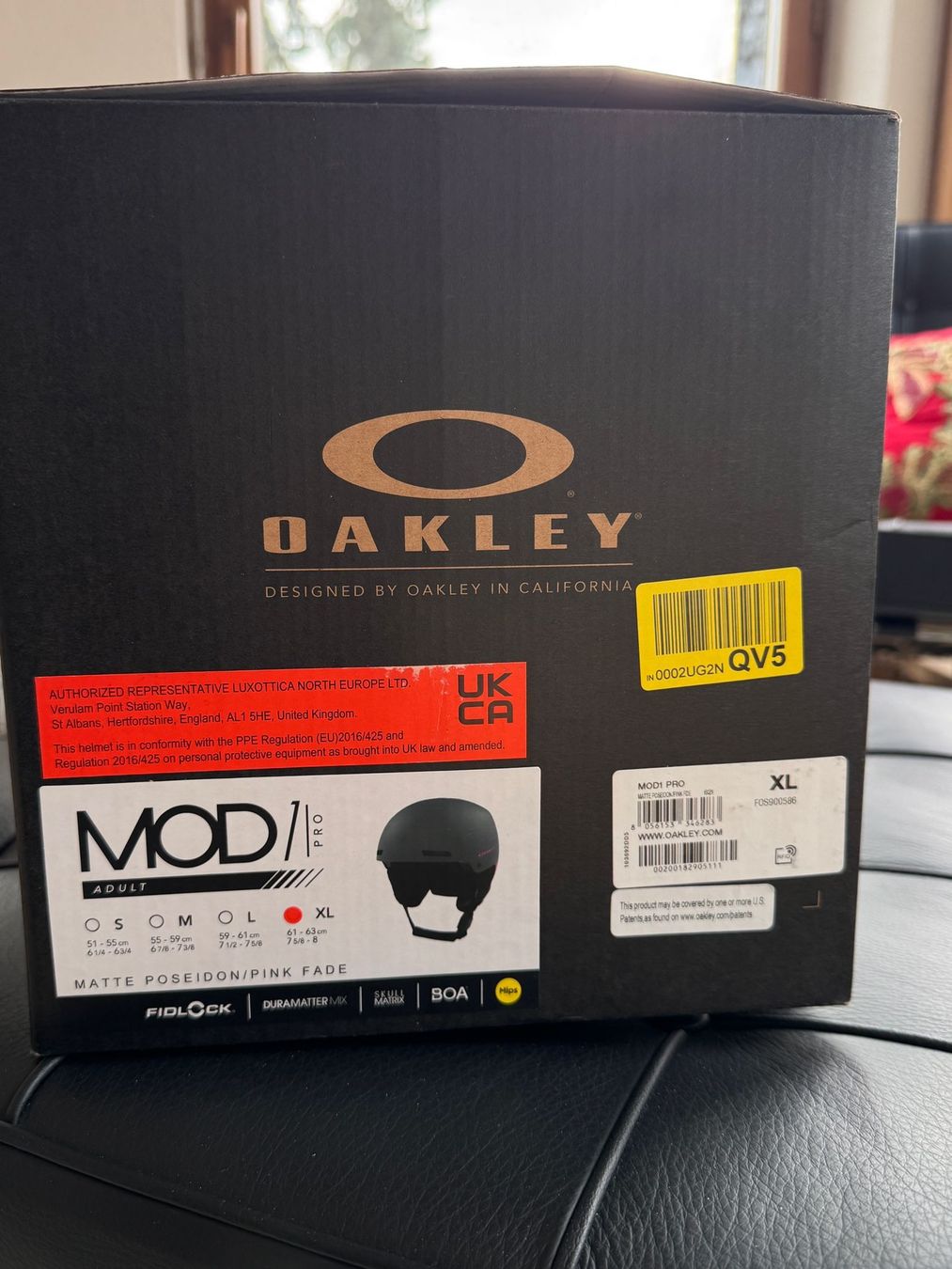 Oakley Caschi: Oakley mod1 Pro Ski helm neu/unbenutzt – Nuovo e nell'imballaggio originale da Zürich venduto da giovaski 6