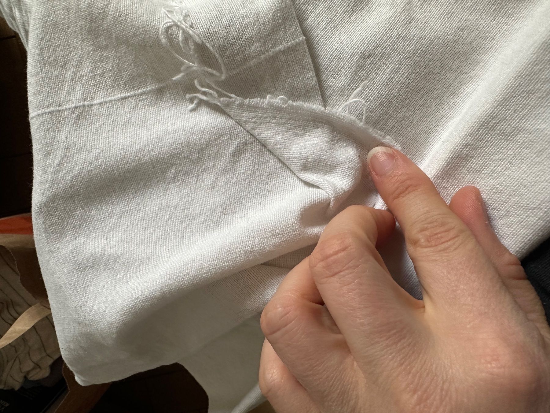 Ikea Vorhänge: Weisse Leinenvorhänge 2x IKEA, ab 1.- – Gebraucht aus Luzern von nisssa 4