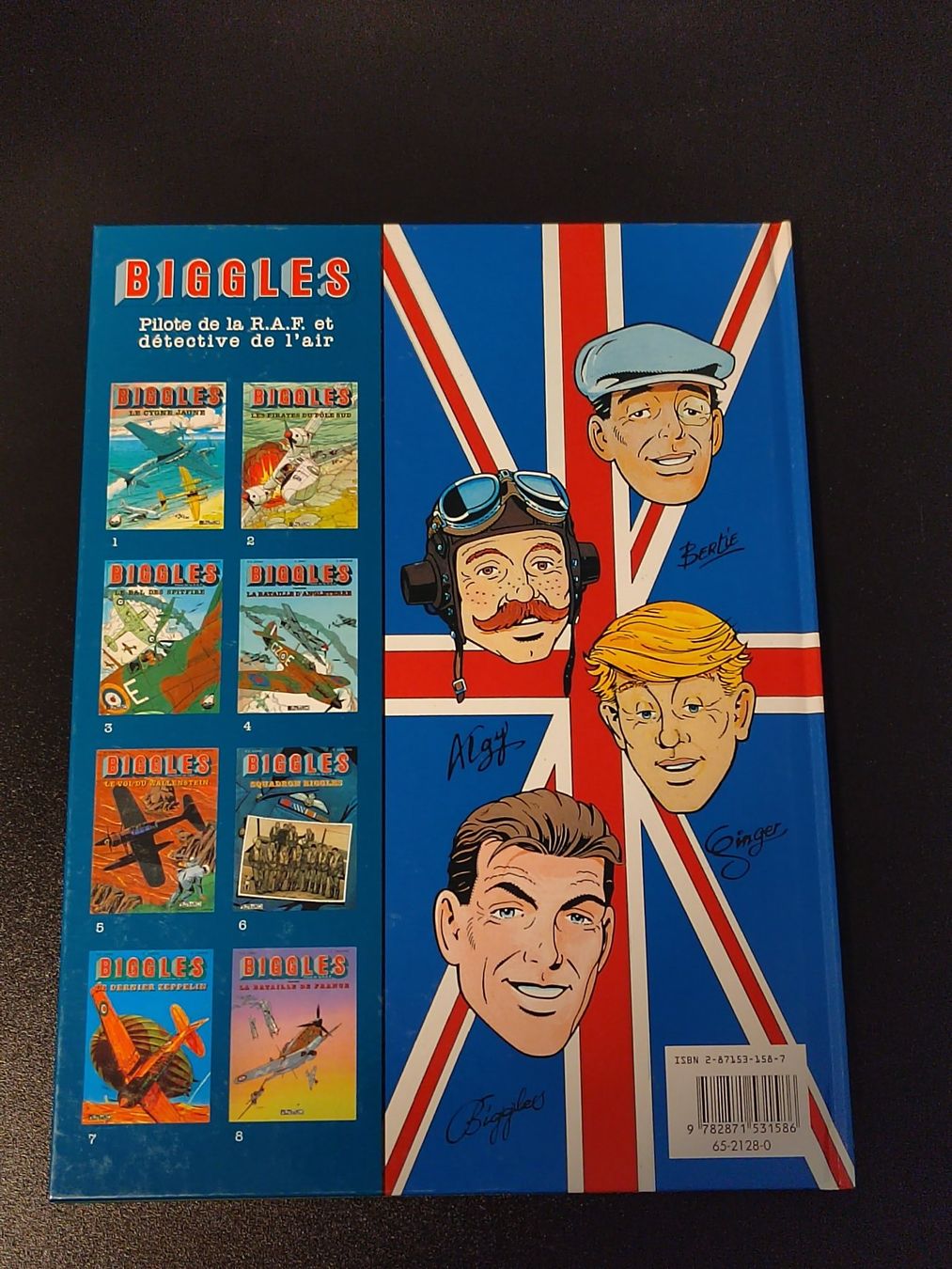 Fumetti: Biggles Le Vol du Wallenstein – Usato da Fribourg venduto da noo_75x7 1
