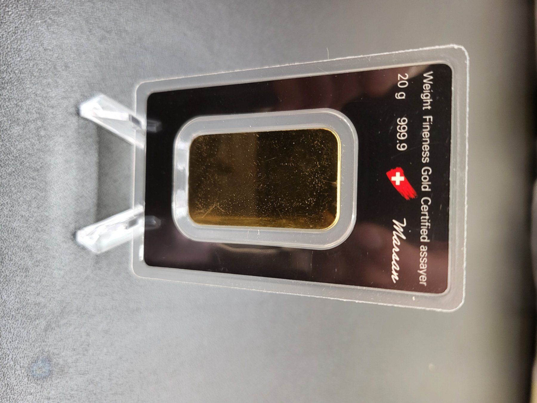 Metalli preziosi: 2x20g Goldbarren Argor-Heraeus – Usato da Widnau venduto da Fred996o6 3