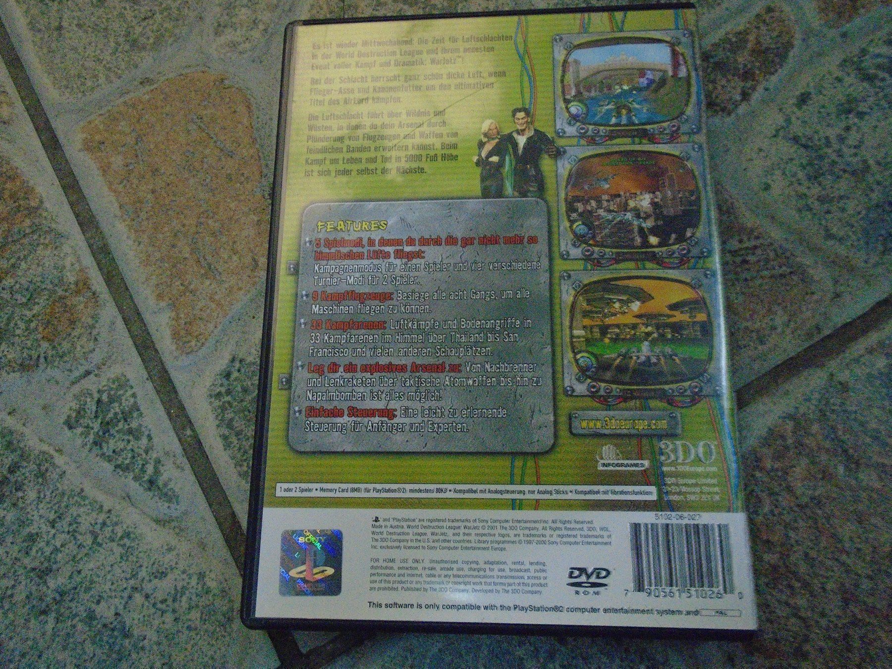 Giochi: World Destruction League WarJetz PS2 – Usato da Olten venduto da Disc-Ausverkauf 2