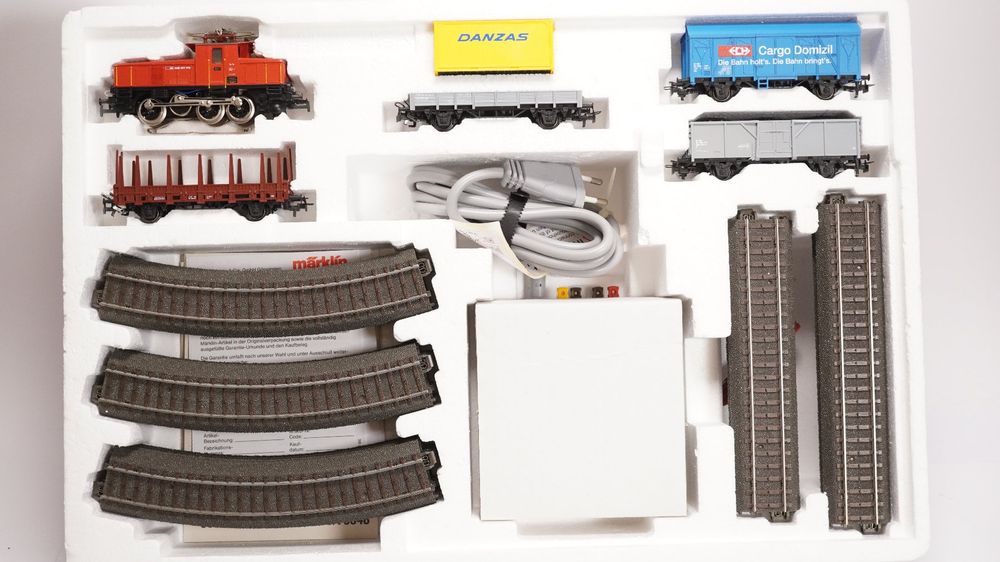 2ø Märklin 29215 Startset mit SBB Ranigerlok Delta (Gebraucht) in ...