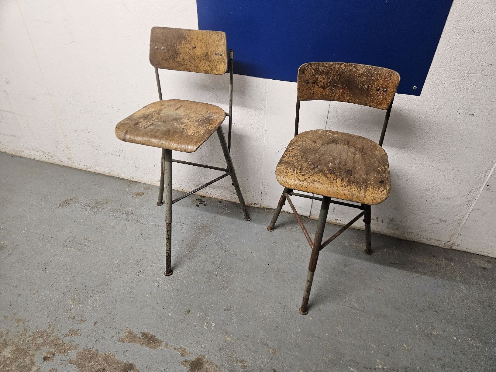 Chaises: Vintage Stühle aus der Strohfabrikation  – D'occasion à Mellingen par jea_hkf9