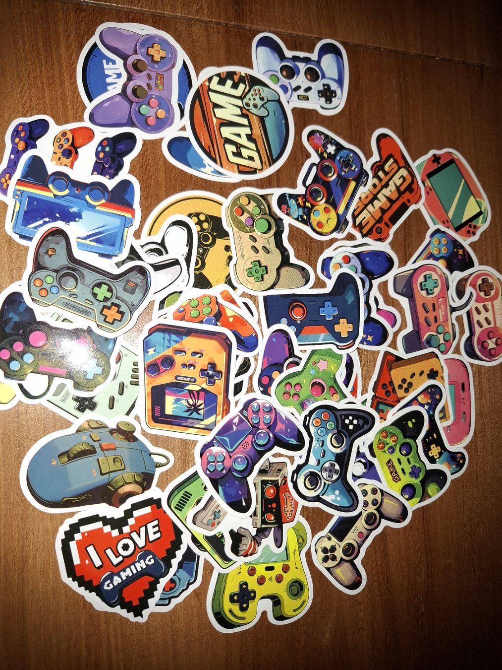 Sticker: Sticker Set Gaming, 50stk. – Nuovo e nell'imballaggio originale da Aarberg venduto da Happy058