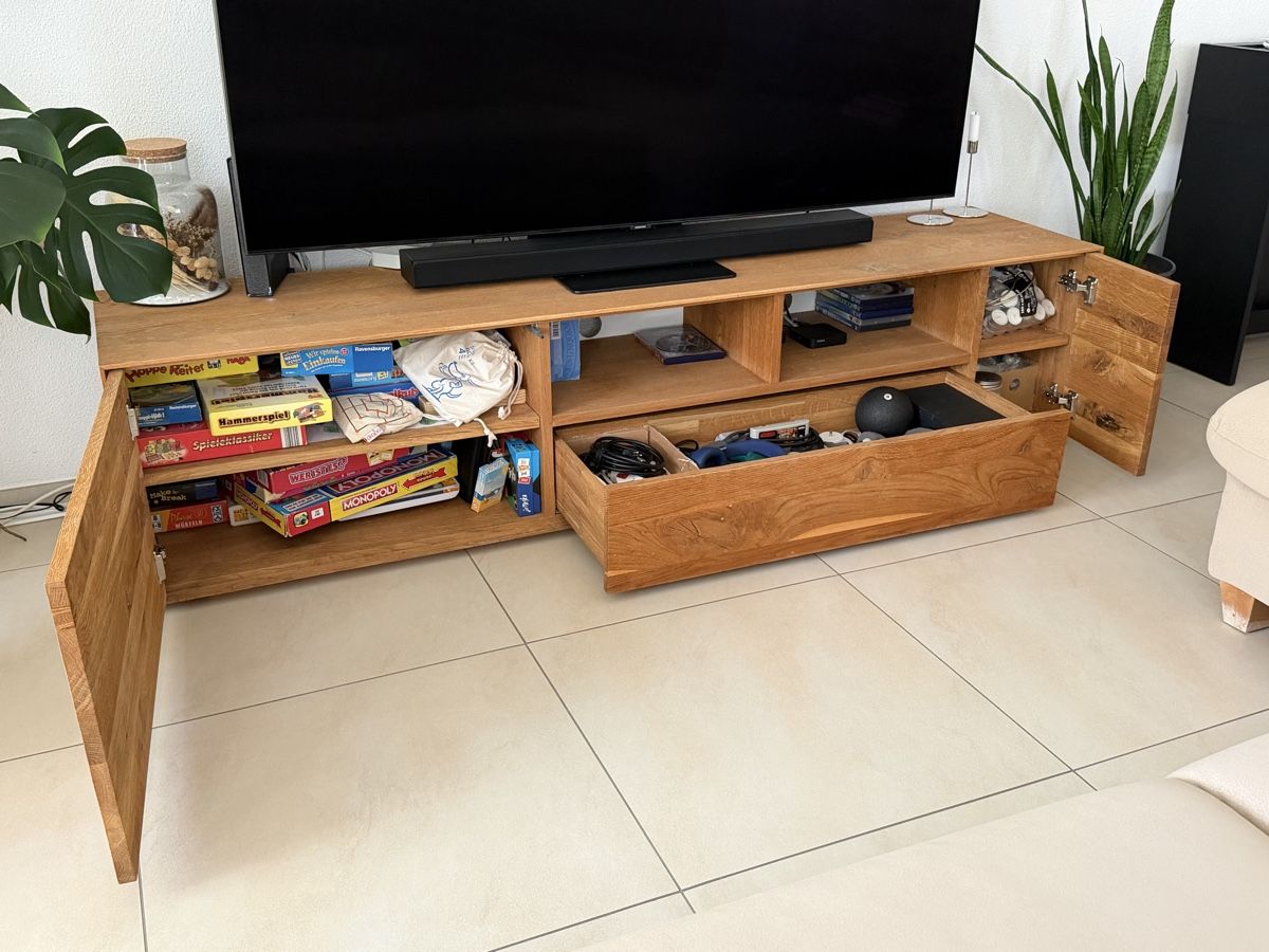 Mobili TV: Sideboard Massivholz Wildeiche – Usato da Eschenbach LU venduto da lacsap06 3