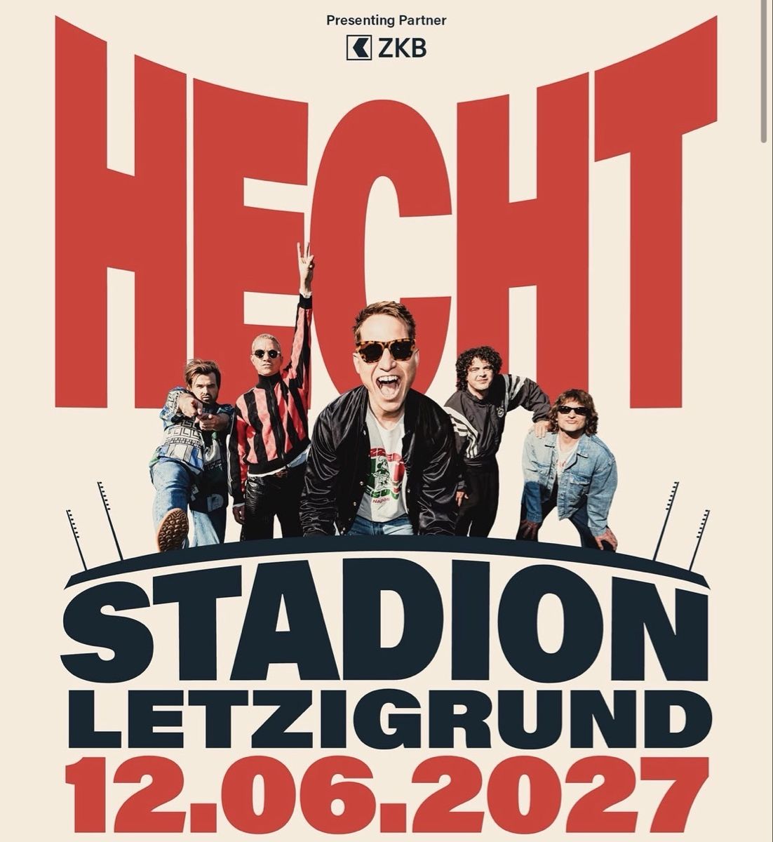 Billets: 2x Hecht Tickets Letzigrund 12.6 – Neuf avec emballage d'origine à Winterthur par sa.ebach