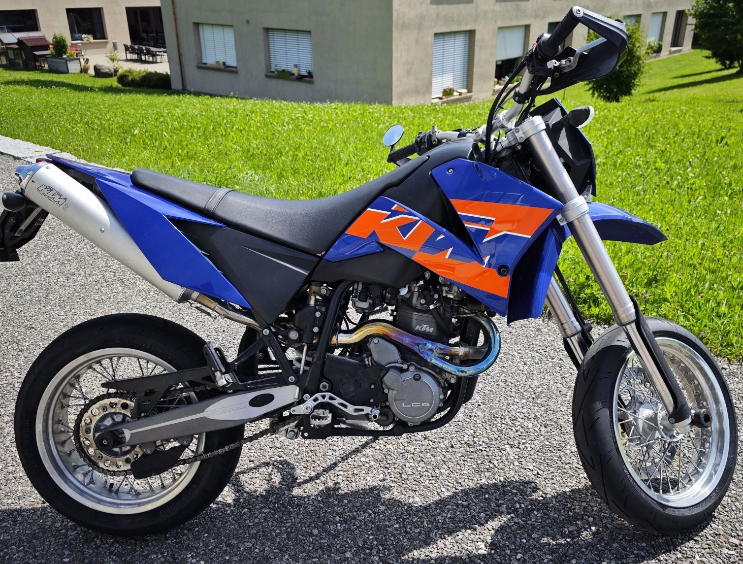 KTM Route: KTM 640 LC4 Supermoto – D'occasion à Waldstatt par Bipo90