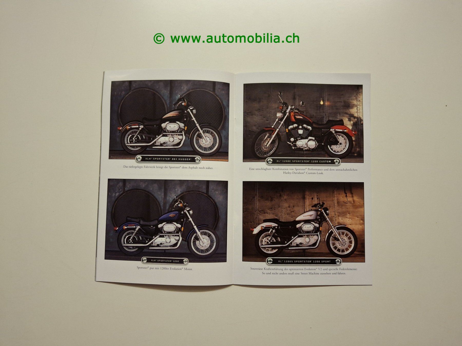 Documenti: Harley-Davidson Modellprogramm 1999 Prospekt deutsch – Usato da Weingarten-Kalth venduto da Bettelbruenneli 5