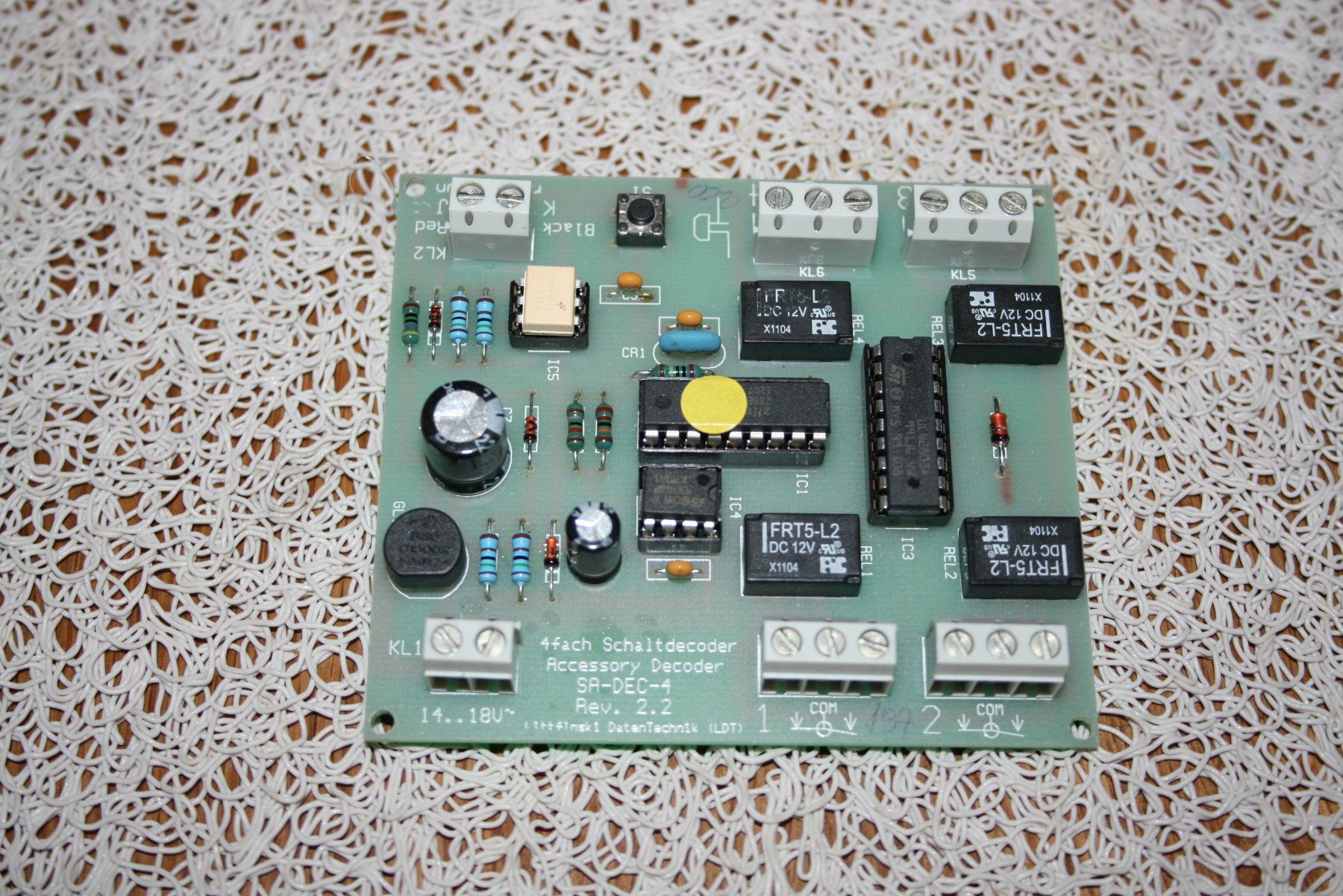 Modelleisenbahnen: LDT Littfinski : 4fach Shaltdecoder SA-DEC-4 – Gebraucht aus Bavois von Alainuldry