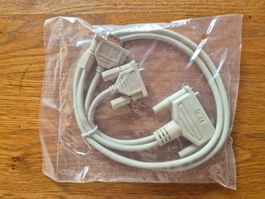 RS232 (seriell) Kabel, DB9 (F) / DB25 (F) auf DB9 (M)
