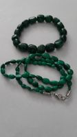 Malachit Kette mit Armband