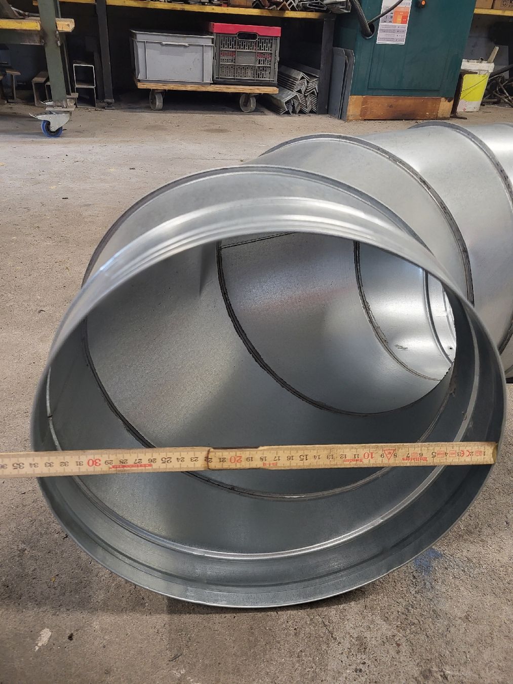 Ventilatori: Lüftungsrohr 90° 345cm – Nuovo (secondo la descrizione) da Mosnang venduto da Swiss19969 1