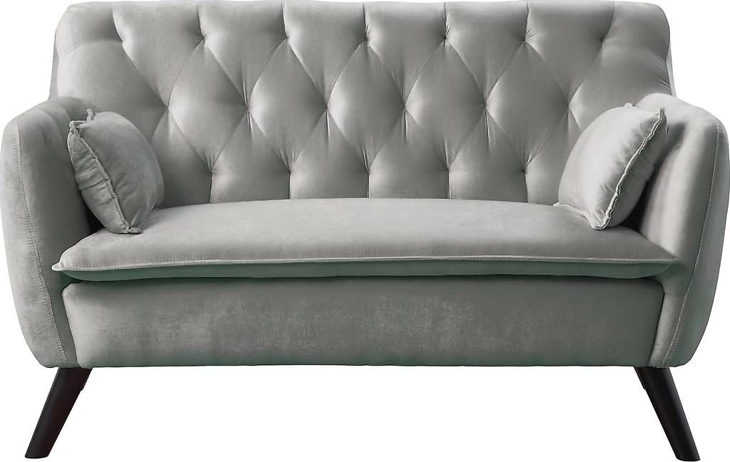 Sofas: Sofa Samt grau  – Gebraucht aus Sulgen von des_6w9f 1