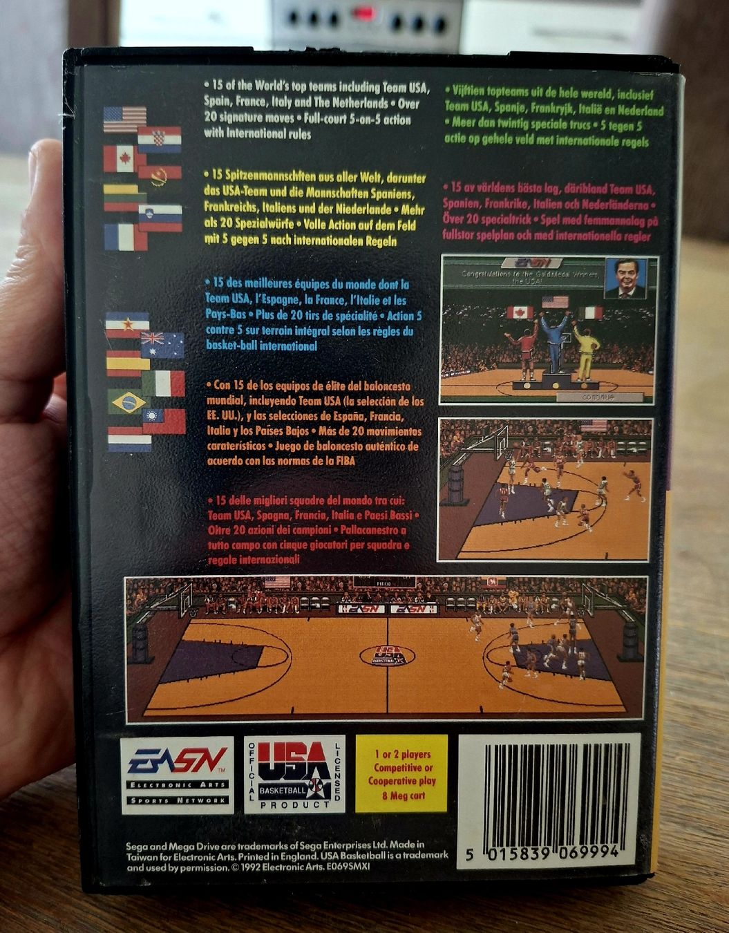Sega Giochi: SEGA TEAM USA BASKETBALL – Usato da Dietikon venduto da tel_5nn5 1