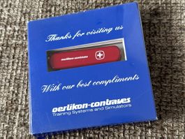 Altes Sackmesser WENGER „Oerlikon-Contraves“ NEU OVP RAR