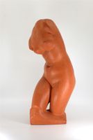 F0038 Skulptur "Weiblicher Torso", Schweizer Künstler ~1950