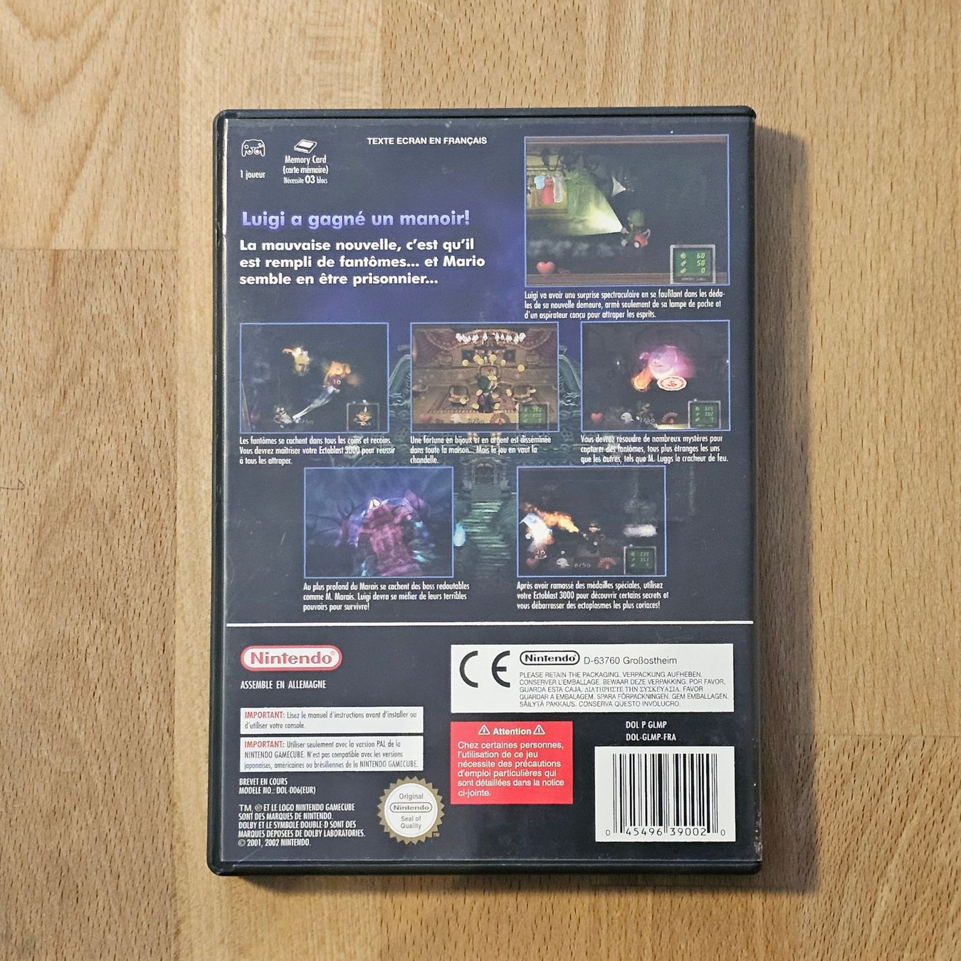 Nintendo Spiele: Jeu Gamecube - Luigi's Mansion - PAL – Gebraucht aus Attalens von  1
