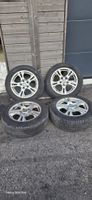 4 Sommerreifen 205/55 R16 mit Alufelgen, guter Zustand!