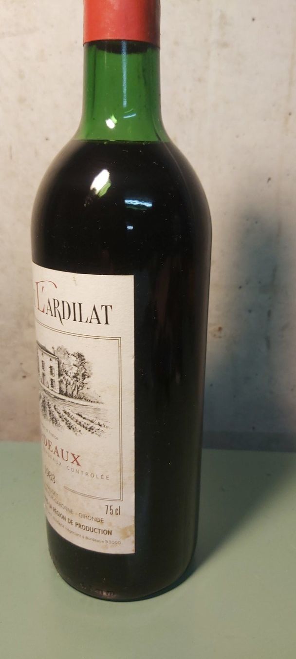 Wein: Bordeaux "Château L'Ardilat" 1983 – Neu (gemäss Beschreibung) aus Uffikon von Betterwo 2