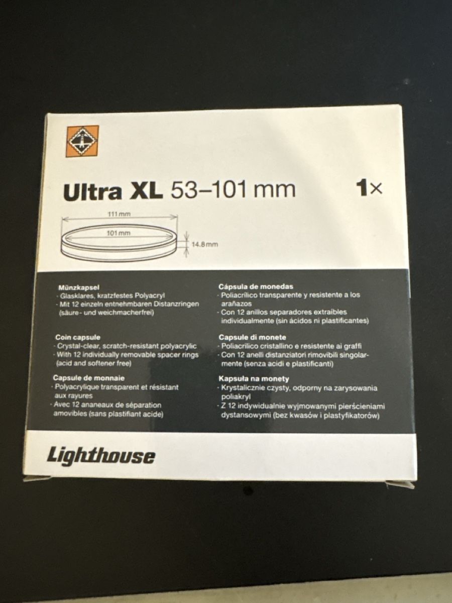 Alben: Münzkapsel Leuchtturm – Neu und originalverpackt aus Schötz von MIS86 1