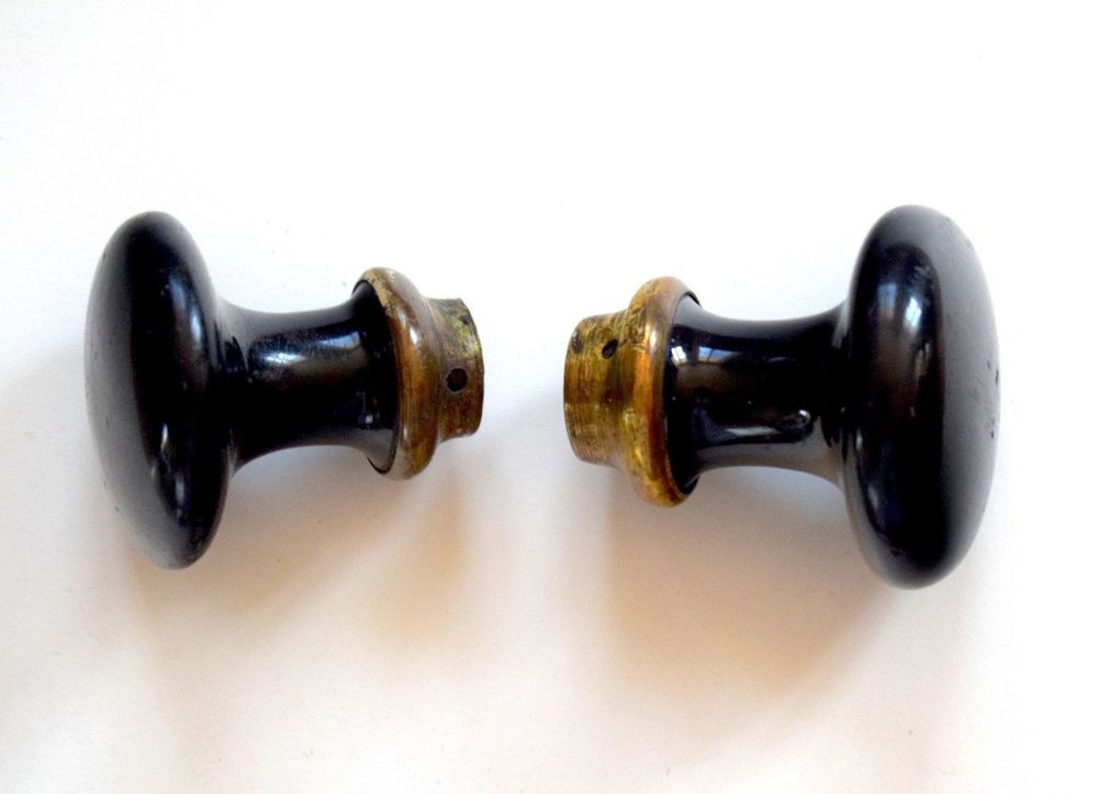 Turgriff Schwarz Vintage