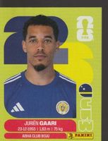 FIFA WORLD CUP 2026 Panini Sticker CUW 5 JURIEN GAARI