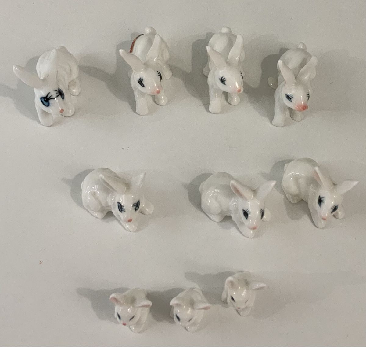 Statuette: Famille de lapins 10pcs – Usato da rolle venduto da Tontonjulot 1