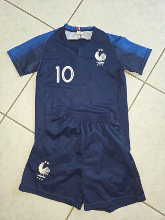 Frankreich Fussball Trikot Set Mbappe 10 gebraucht