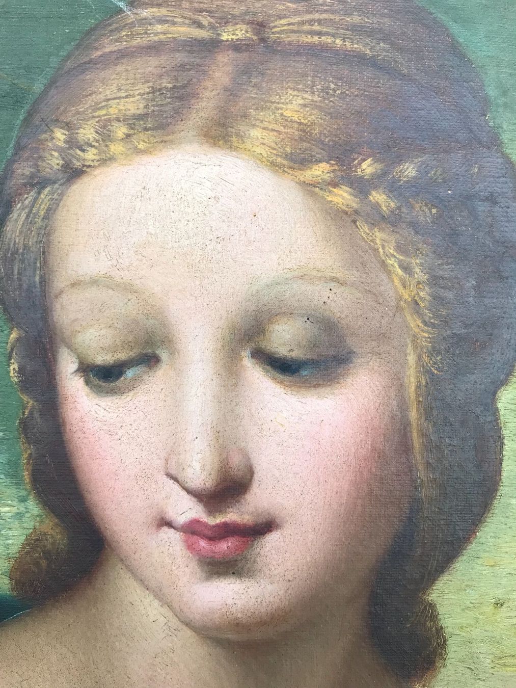 Dipinti: Madonna: Tableau/ Gemälde/ Quadro – Usato da Fribourg venduto da SD1910 1