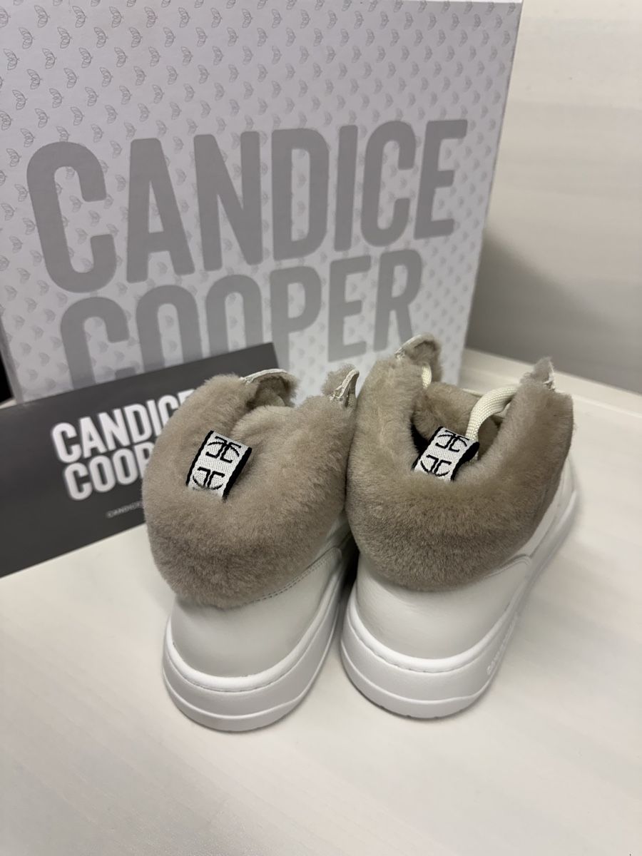 Cooper Scarpe da donna: Candice Cooper, neuves, blanches, fourrées, taille 38! – Nuovo e nell'imballaggio originale da Brügg BE venduto da Goob 2