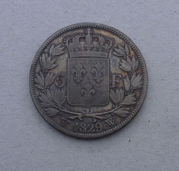 Tutti le monete: Frankreich ++ 5.- Francs 1829 W – Usato da Walkringen venduto da Casablanca777 1