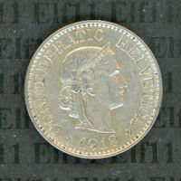 CHF___0.10 1913 vz-unz 10 Rappen
