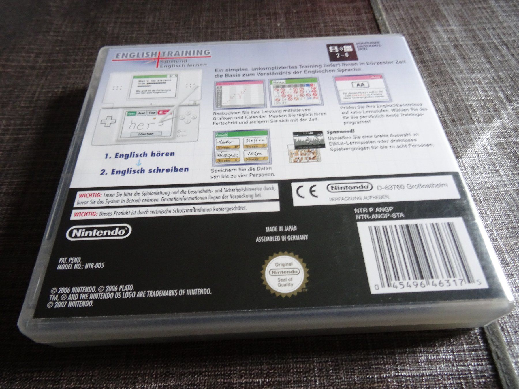 Nintendo Spiele: English Training - Spielend Englisch lernen DS – Gebraucht aus Olten von Disc-Ausverkauf 2