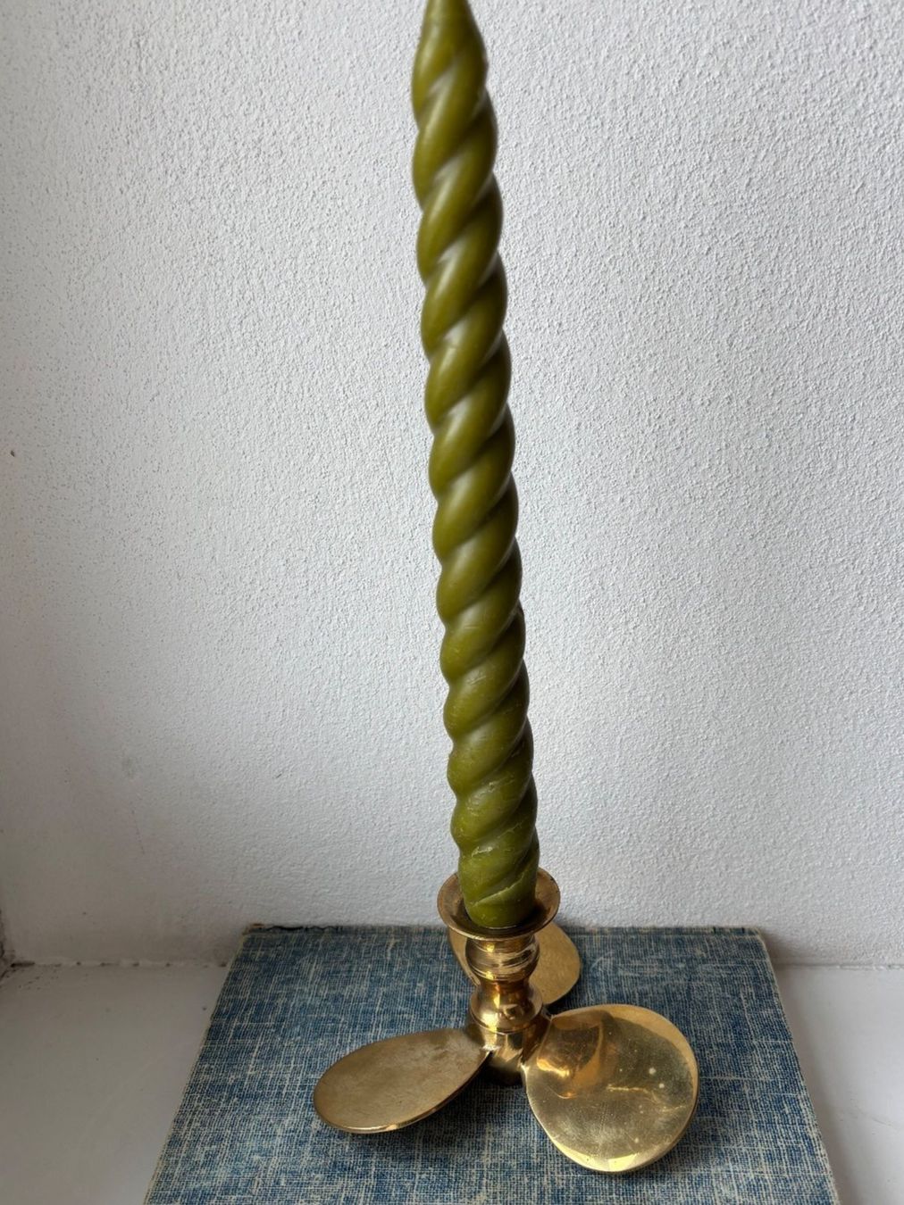 Portacandele: Vintage Propeller Kerzenständer, Messing – Usato da Horgen venduto da uge_pd5p 1