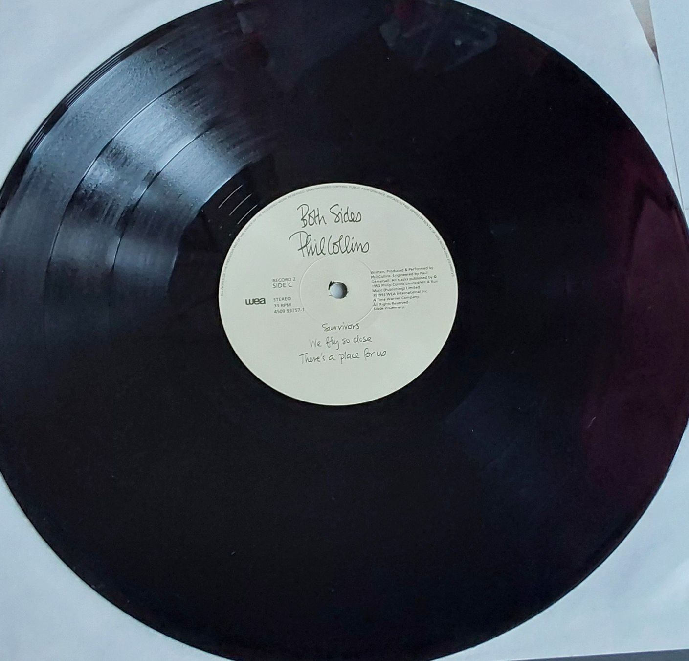 Dischi in vinile: Vinyl 2xLP  - Phil Collins  - Both Sides - 93 - NM – Nuovo (secondo la descrizione) da Villeret venduto da Fil11 3