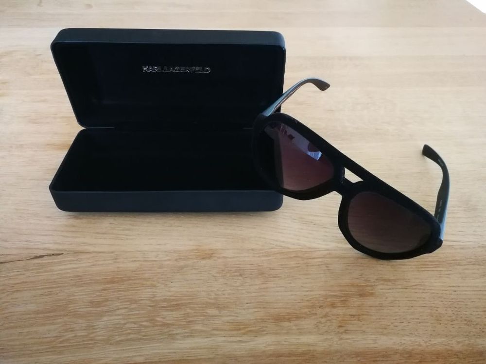 Occhiali Da Sole Karl Lagerfeld Unisex | Design Geometrico Moderno | Montatura In Acetato E Metallo