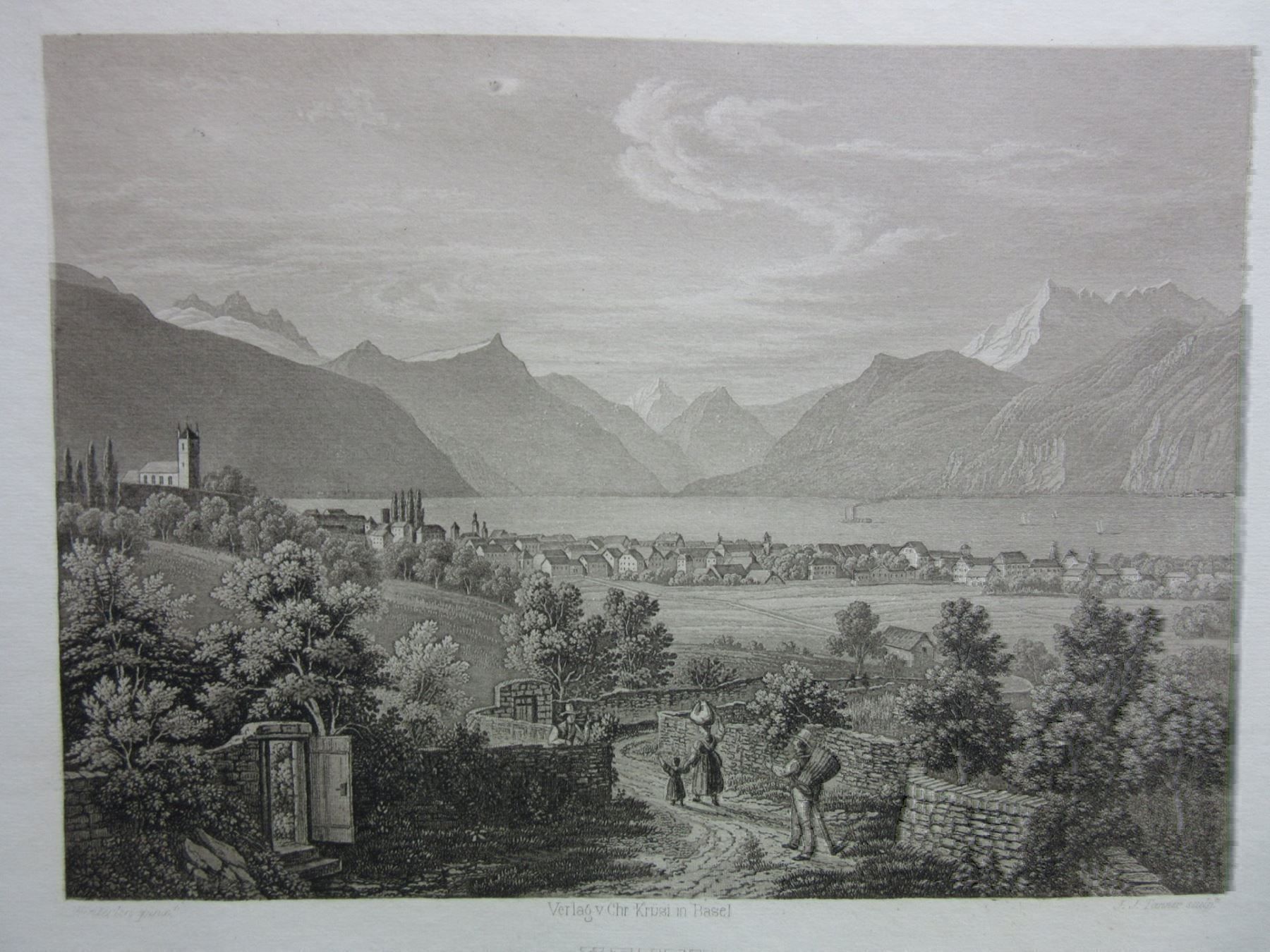 Incisioni: VEVEY/ AQUATINTA – Usato da Gersau venduto da grafik-kunst
