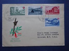 1948 Pro Patria FDC BERNE - Illustriert