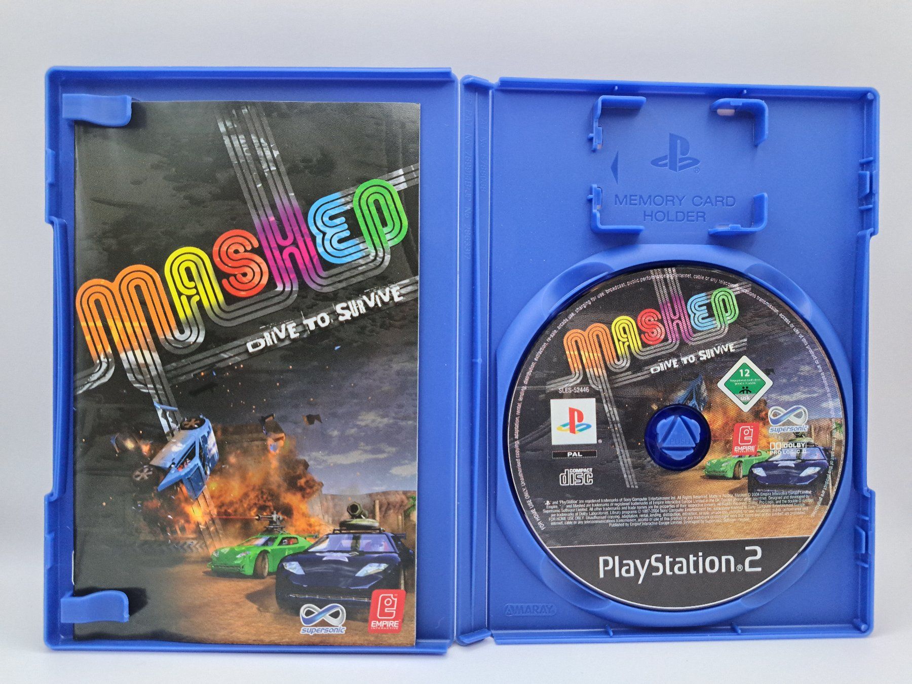 Spiele: Mashed Drive To Survive (Playstation 2/PS2) – Gebraucht aus Balgach von Wasnwasn 2