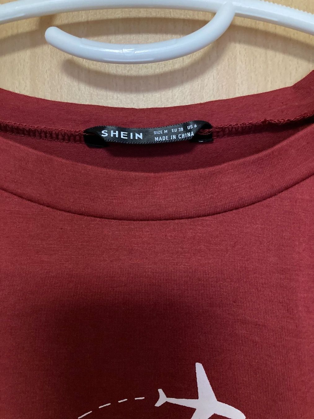 T-shirt: T-Shirt bordeaux Gr. M – Usato da Thun venduto da Vans_98 1